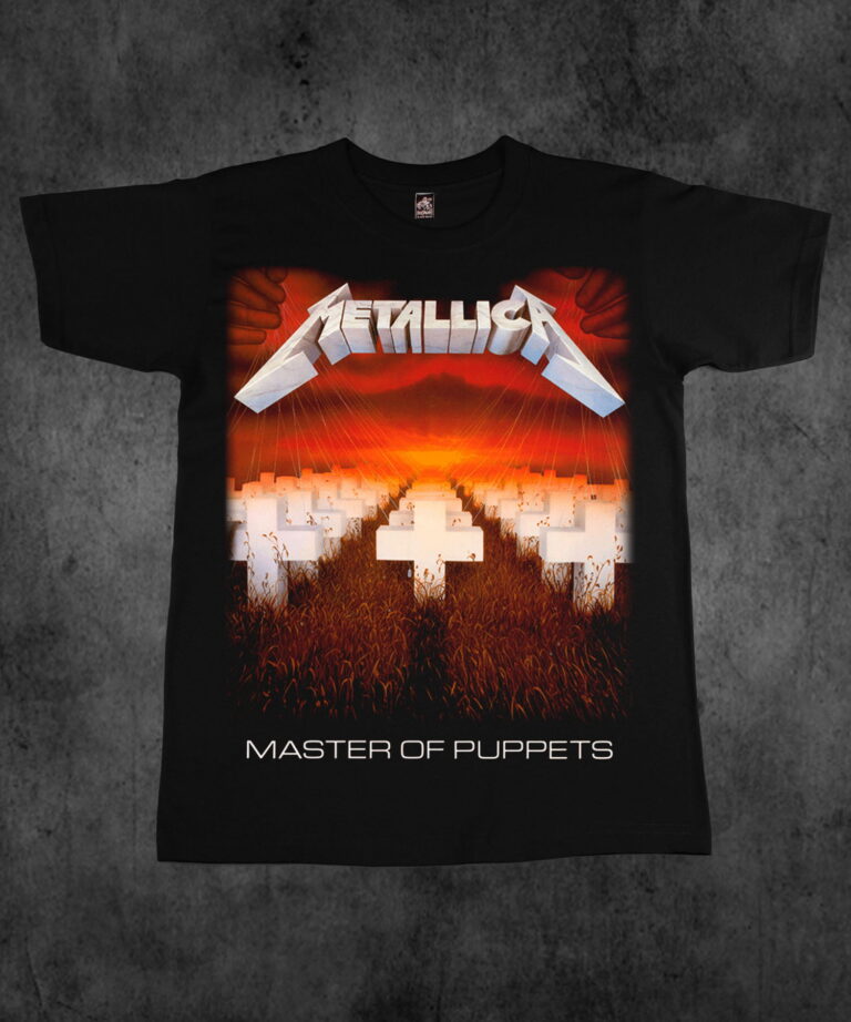 Camiseta Edición Especial Metallica Master of Puppets