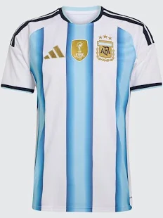 Camiseta Selección Argentina 3 Estrellas Campeón